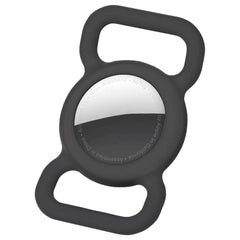 Ofkoz Silikone AirTag Cover til Halsbånd - Sort