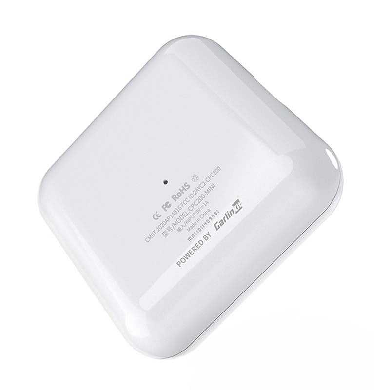 Carlinkit U2W MINI Trådløs Adapter til Apple CarPlay - Hvid