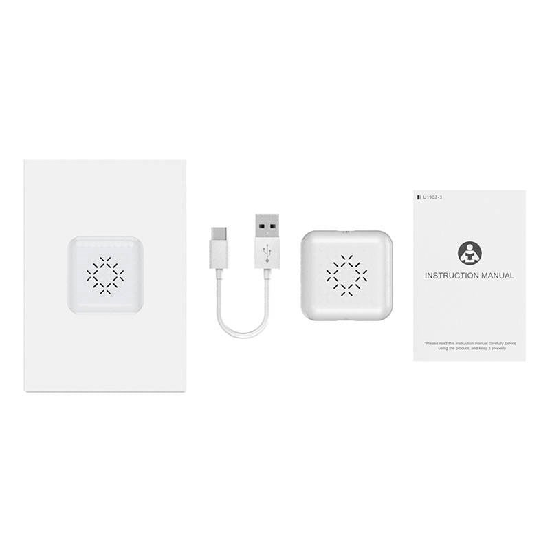 Carlinkit U2W MINI Trådløs Adapter til Apple CarPlay - Hvid