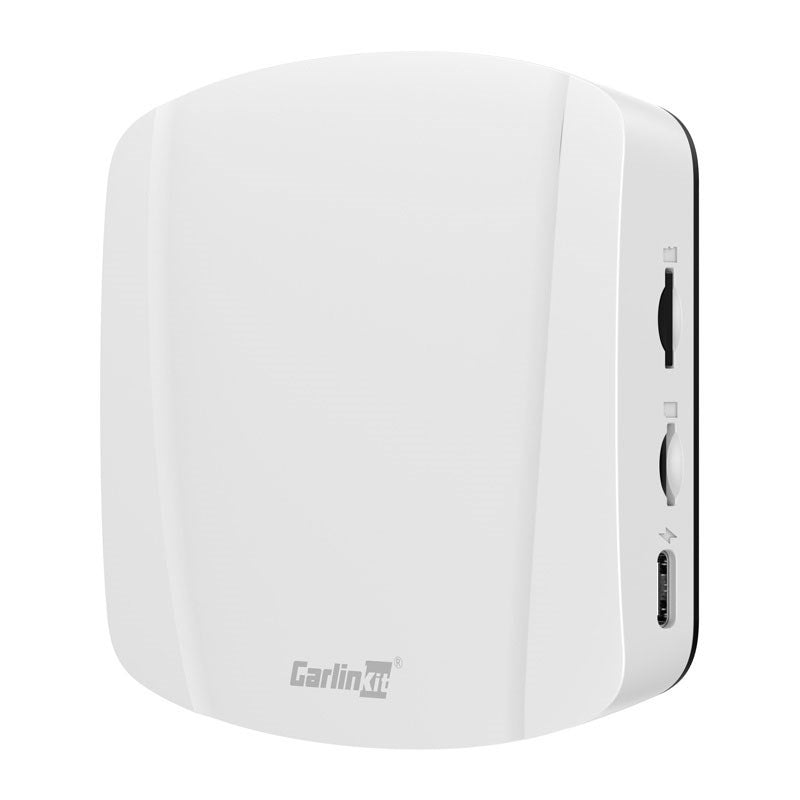 Carlinkit Tbox UHD Trådløs Adapter til Apple CarPlay & Android Auto - Hvid