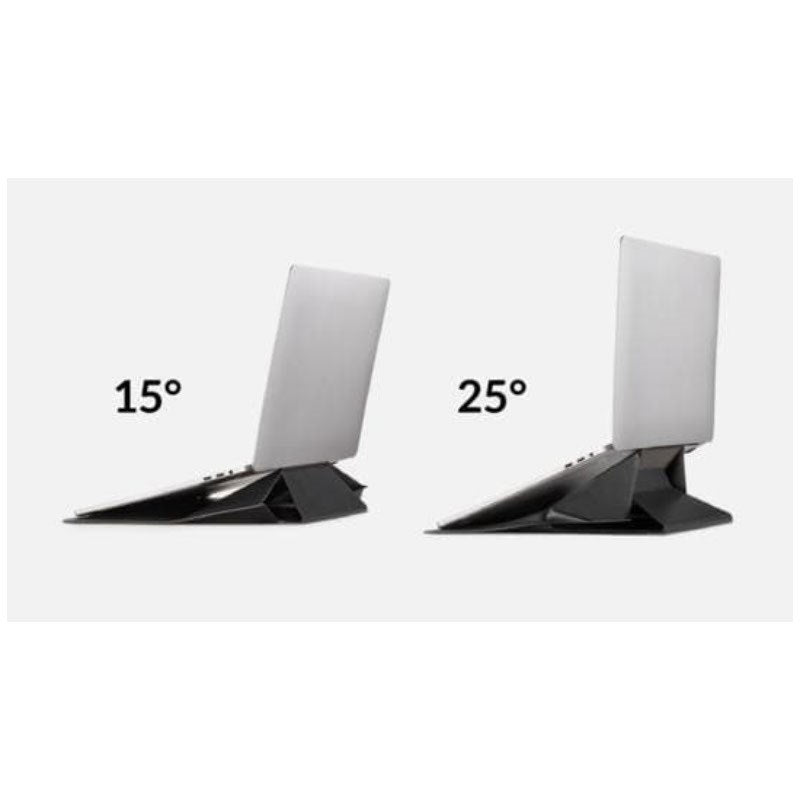MOFT Kunstlæder Laptop Sleeve & Stander - 15-16" - Sort