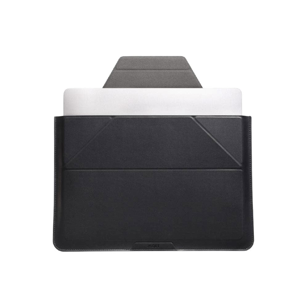MOFT Kunstlæder Laptop Sleeve & Stander - 15-16" - Sort