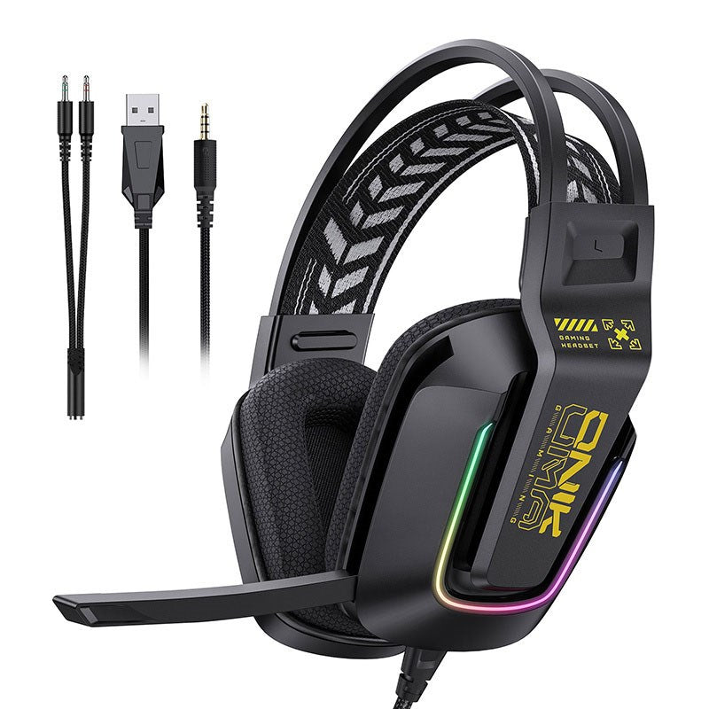 ONIKUMA X13 RGB Gaming Headset - Sort