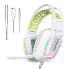 ONIKUMA X13 RGB Gaming Headset - Hvid