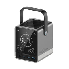 CUKTECH 300W PowerBank m. Trådløs Opladning - 2x USB-C & 2x USB-A - 40.000 mAh - Sort