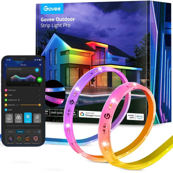 Govee Outdoor Strip Light Pro LED Lys - 10 meter