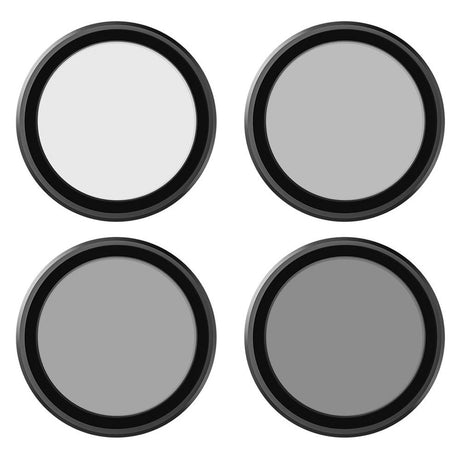 TELESIN CPL+ND8/16/32 Filter til Linse - DJI Osmo Action 3 / 4 / 5 Pro - Gennemsigtig