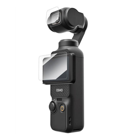 TELESIN Hærdet Beskyttelsesglas til DJI Osmo Pocket 3 - 2 stk - Gennemsigtig