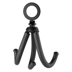 TELESIN Magnetisk Fleksibelt Stativ til Mobil & Action Kamera - MagSafe Kompatibel - Sort