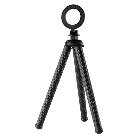 TELESIN Magnetisk Fleksibelt Stativ til Mobil & Action Kamera - MagSafe Kompatibel - Sort