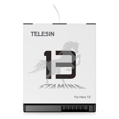 TELESIN Stamina Batteri til GoPro Hero 13 - Hvid