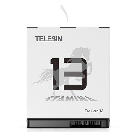TELESIN Stamina Batteri til GoPro Hero 13 - Hvid