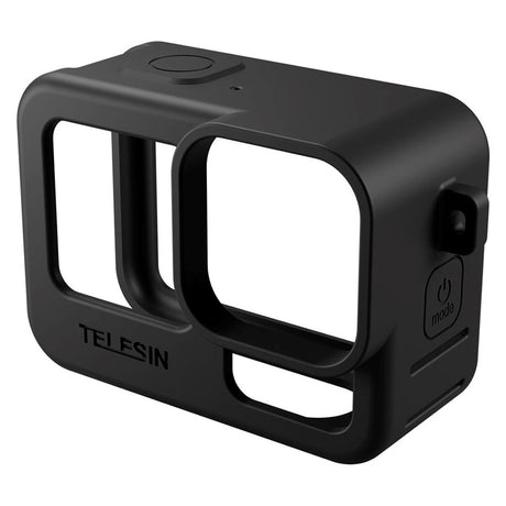 TELESIN Silikone Cover til GoPro Hero 9 / 10 / 11 / 12 / 13 - Sort