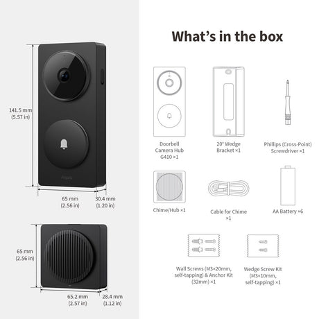 Aqara Doorbell Camera Hub G410 Select - Sort