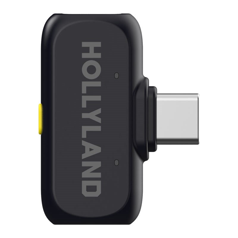Hollyland LARK A1 Mini Duo Trådløs Mikrofon m. 1 x USB-C RX - Sort