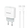Dudao 20W PD Vægoplader USB-C inkl. Kabel - Hvid