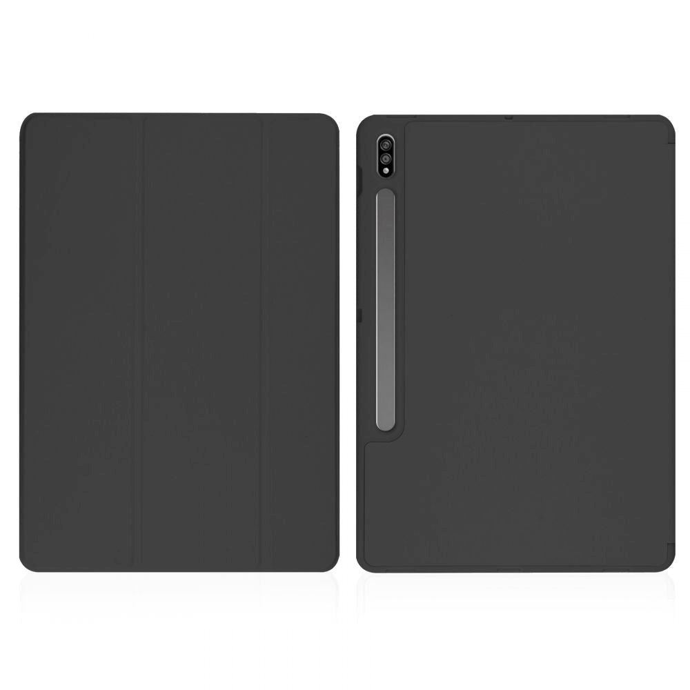 Samsung Galaxy Tab S7 FE Tech-Protect SC Cover m. Stylus Holder - Sort
