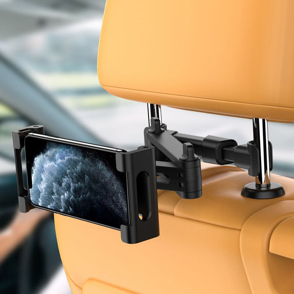 Tech-Protect Car Mount Tablet- & Mobilholder Til Bilens Nakkestøtte - Max Tablet: 135 x 240mm - Sort