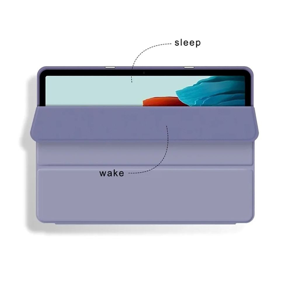 Samsung Galaxy Tab S10 FE / S9 FE Tech-Protect SC Cover m. Stylus Holder - Lyserød