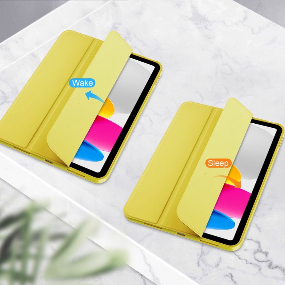 iPad 11" (2025) / iPad 10.9" (2024/2022) Tech-Protect SC Cover m. Apple Pencil Holder - Gul