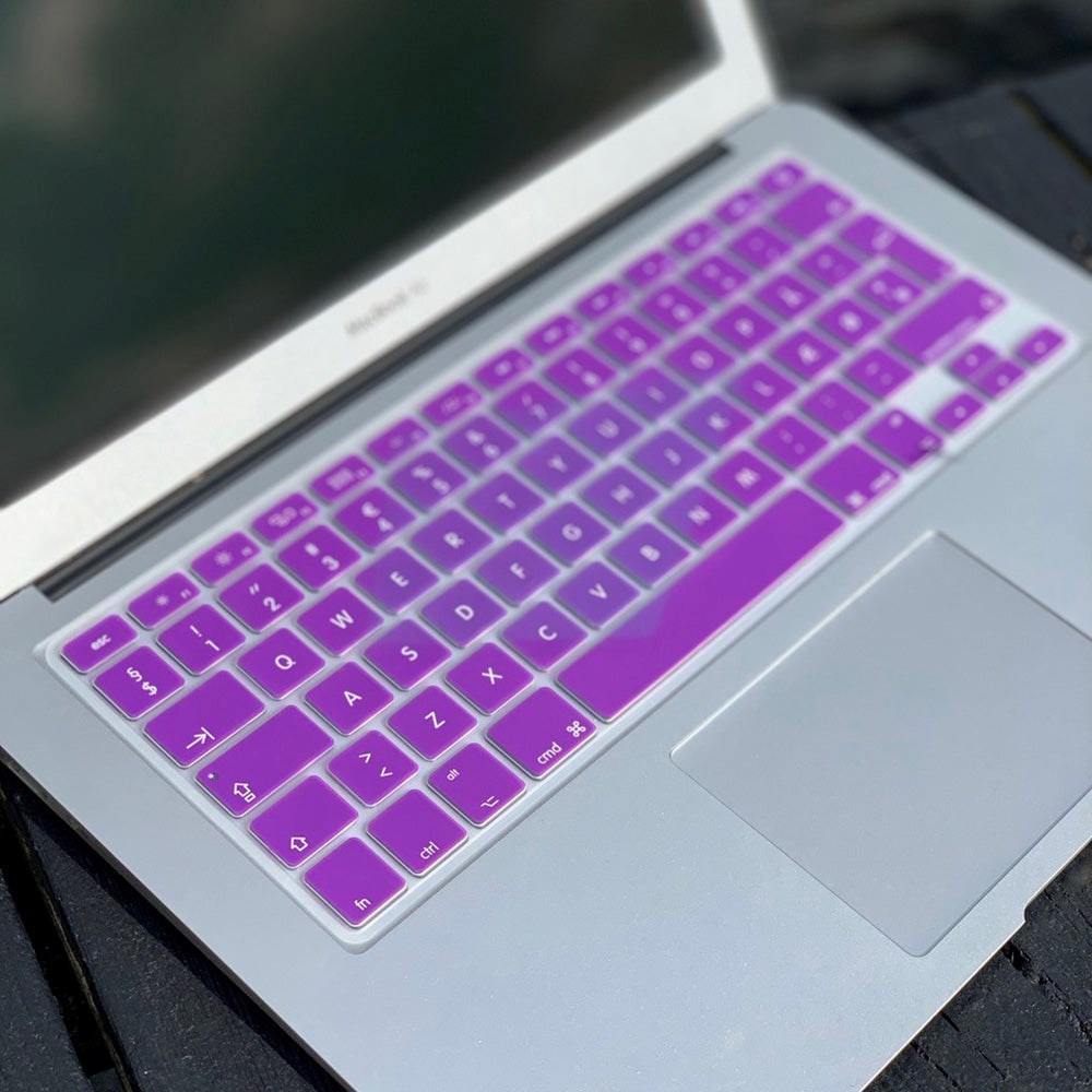 Philbert MacBook Pro 17" / Pro 15" Retina / Pro 15" / Pro 13" Retina / Pro 13" / Air 13" / Air 11" Keyboard Cover m. Dansk Tastatur - Lilla