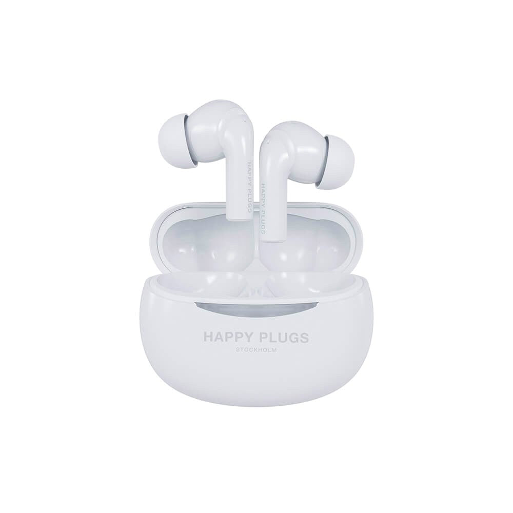 Happy Plugs Joy Pro In-Ear Høretelefoner m. Støjreduktion - Hvid