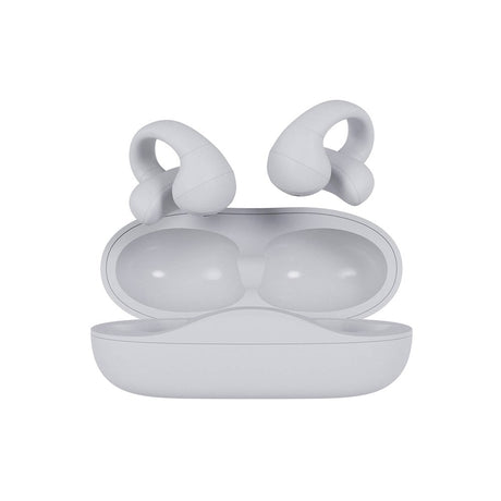 Happy Plugs Clip Trådløse Open-Ear Høretelefoner - Hvid