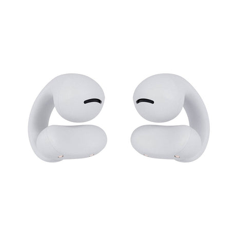 Happy Plugs Clip Trådløse Open-Ear Høretelefoner - Hvid