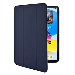 iPad 11" (2025) / iPad 10.9" (2024/2022) GEAR Pencilpocket Læder Cover - Mørkeblå