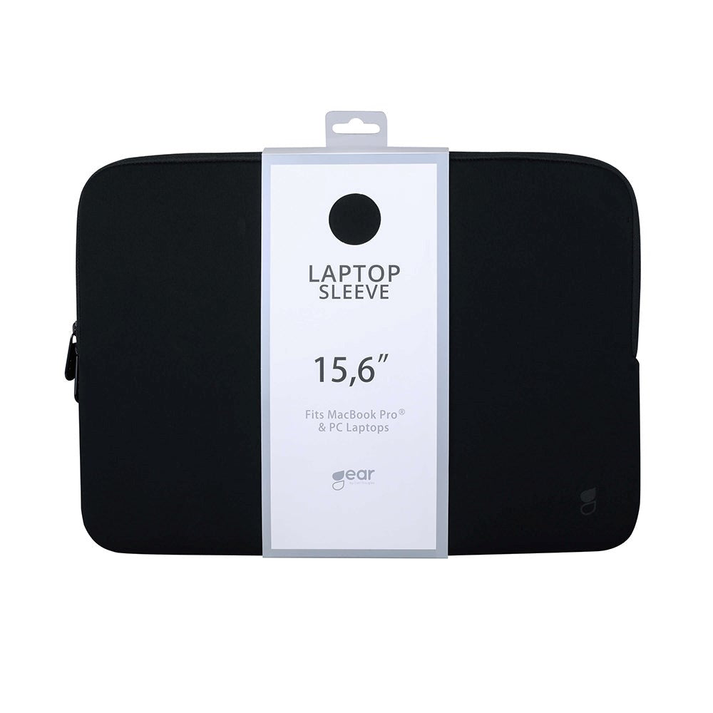 Gear Laptop Sleeve 15.6" (38.5 x 27.5 cm) Sort