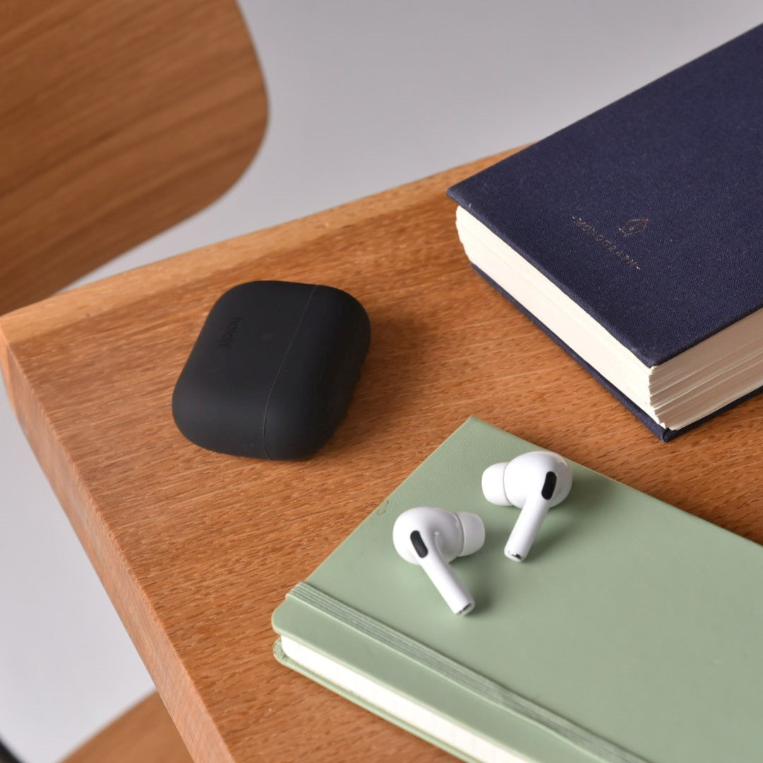 Holdit  Silikone Cover Til AirPods Pro - Sort