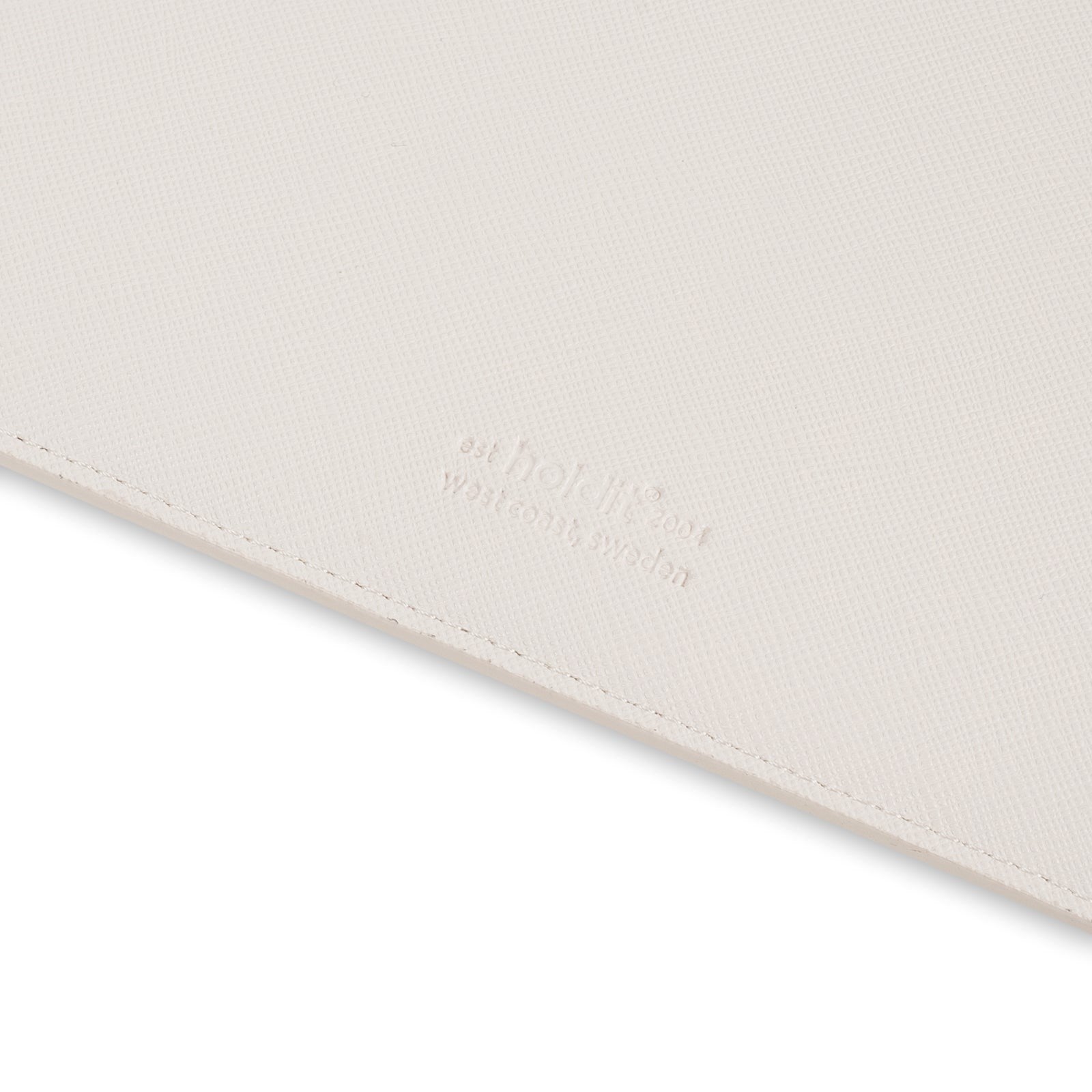 Holdit Læder Sleeve til MacBook / Laptop 14" (32,5 x 22.7 x 1.7 cm) - Light Beige