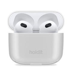 Holdit Apple AirPods (3. gen.) Seethru Case - Hvid