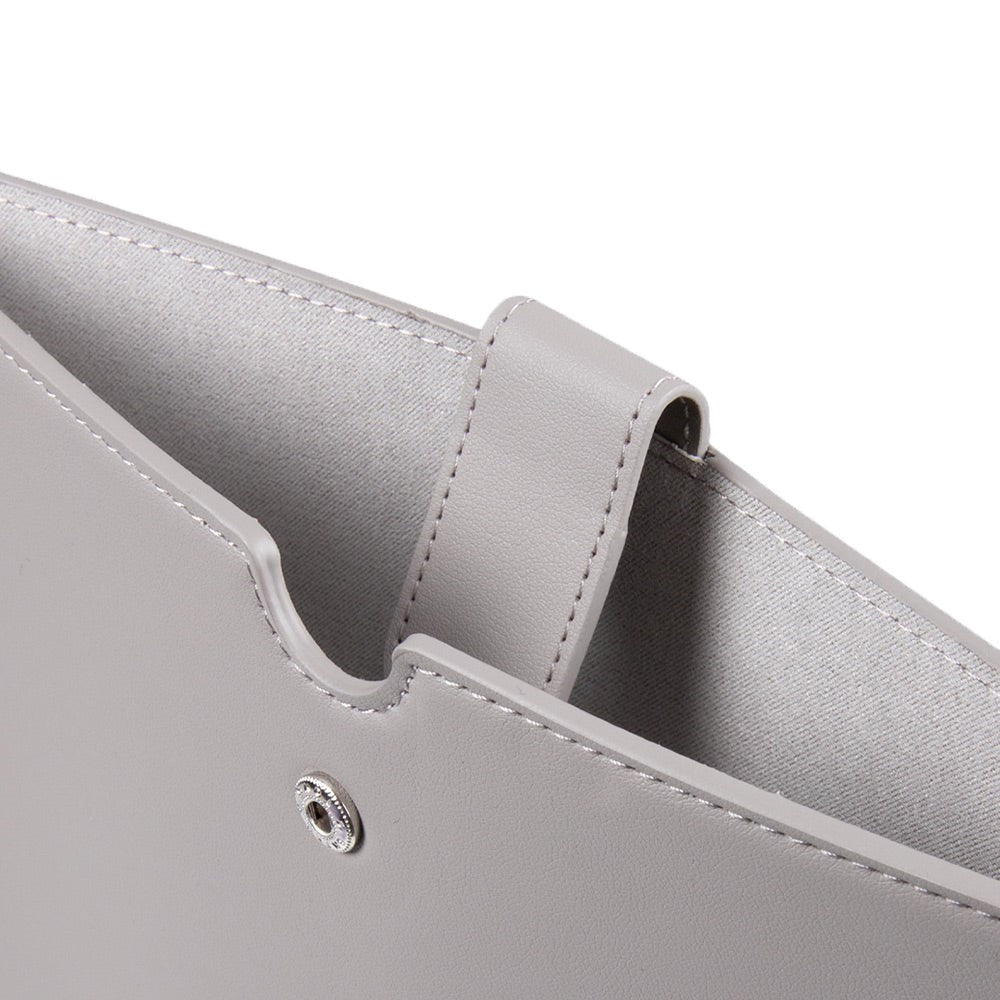 Holdit Læder MacBook / Laptop Sleeve 14" (32,5 x 22,7 x 1,7 cm) - Taupe