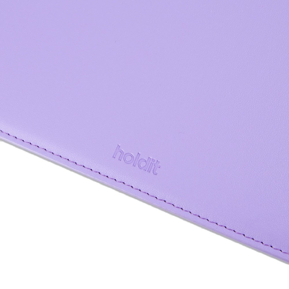 Holdit Læder MacBook / Laptop Sleeve 14" (32,5 x 22,7 x 1,7 cm) - Violet