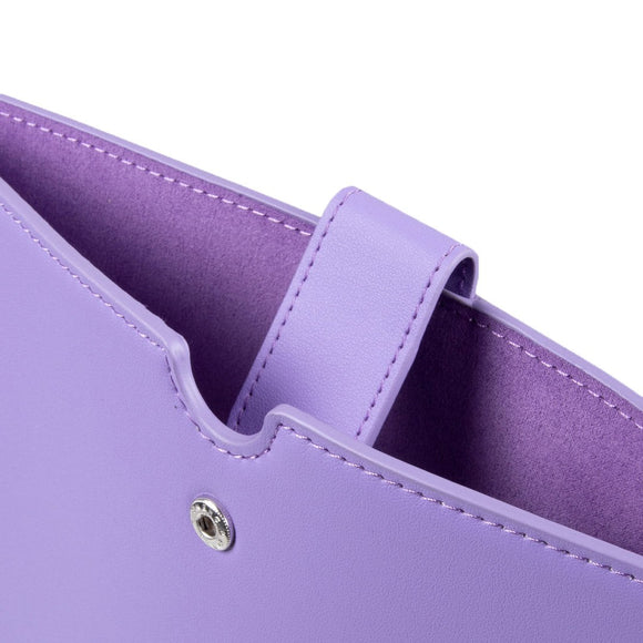 Holdit Læder MacBook / Laptop Sleeve 14" (32,5 x 22,7 x 1,7 cm) - Violet