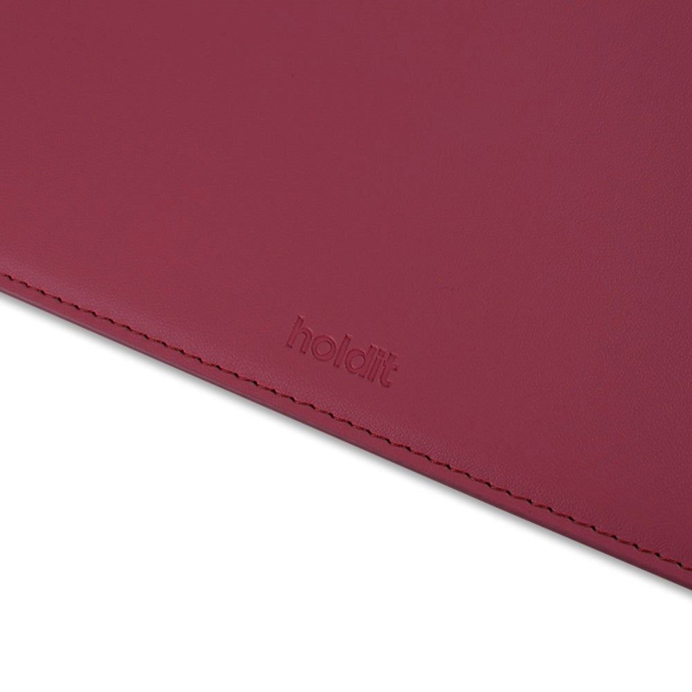 Holdit Læder Sleeve til MacBook / Laptop 14" (32,5 x 22,7 x 2 cm) - Red Velvet