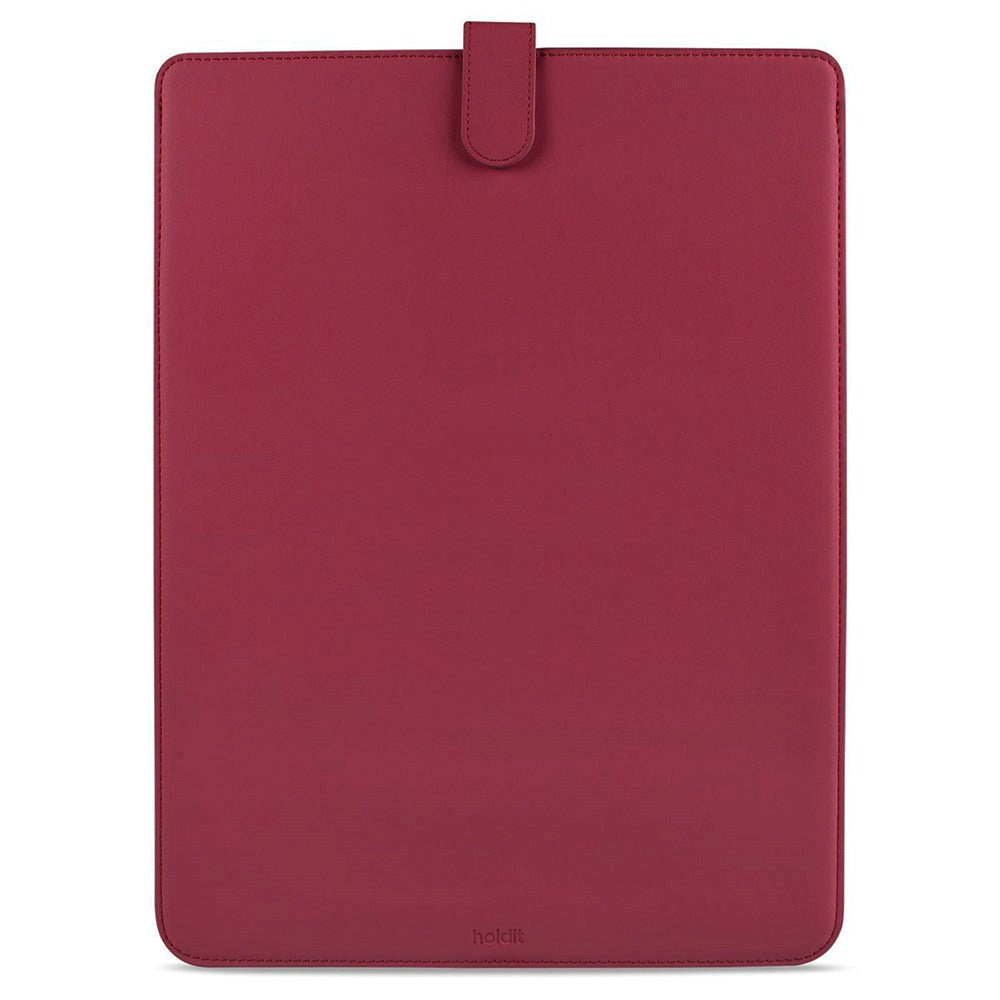 Holdit Læder Sleeve til MacBook / Laptop 14" (32,5 x 22,7 x 2 cm) - Red Velvet