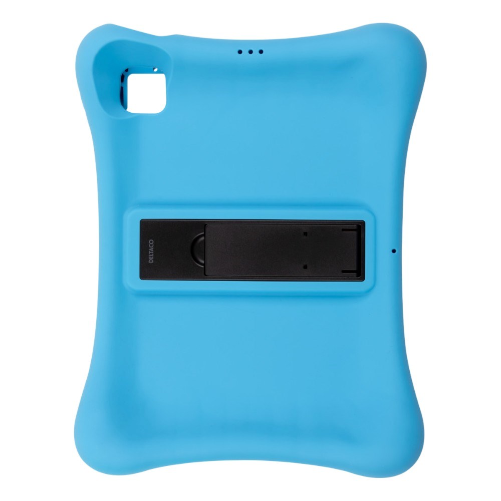 iPad Air 11 (2026-2024) / iPad 10.9" (2024-2022) / iPad Pro 11 (2022-2020) Deltaco Silikone Børne Cover - Blå