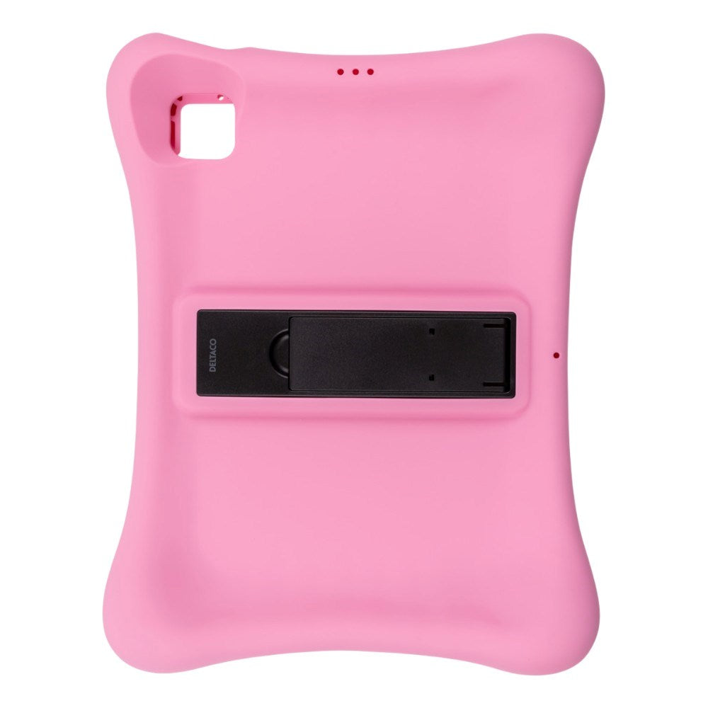 iPad Air 11 (2026-2024) / iPad 10.9" (2024-2022) / iPad Pro 11 (2022-2020) Deltaco Silikone Børne Cover - Lyserød