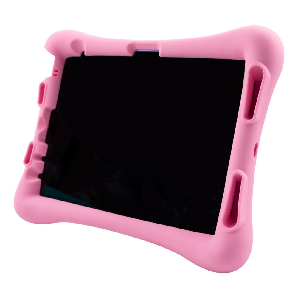 iPad Air 11 (2026-2024) / iPad 10.9" (2024-2022) / iPad Pro 11 (2022-2020) Deltaco Silikone Børne Cover - Lyserød