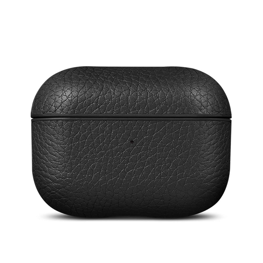Woolnut AirPods Pro (2. gen.) Ægte Læder Case - Sort