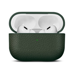 Woolnut AirPods Pro (2. gen.) Ægte Læder Case - Grøn