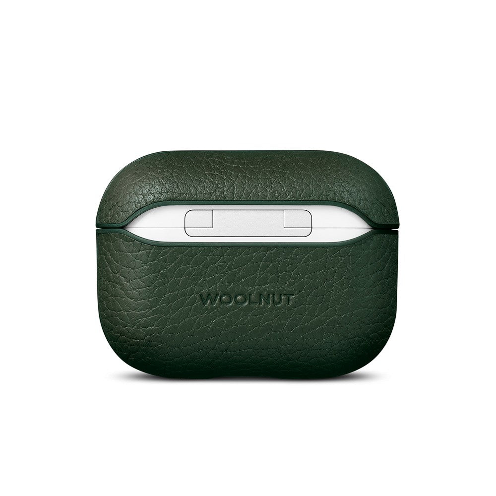 WOOLNUT Apple AirPods Pro (3. gen.) Ægte Læder Cover - Grøn