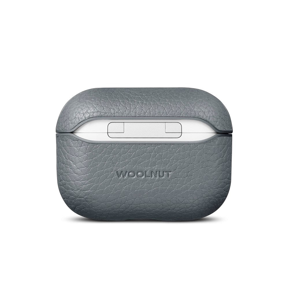 WOOLNUT Apple AirPods Pro (3. gen.) Ægte Læder Cover - Grå