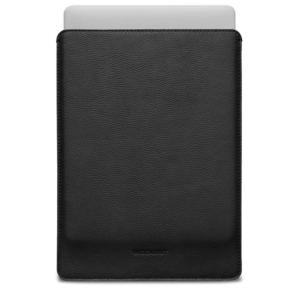 MacBook Neo 13 A18 Pro (2026) Woolnut Leather Sleeve - Sort