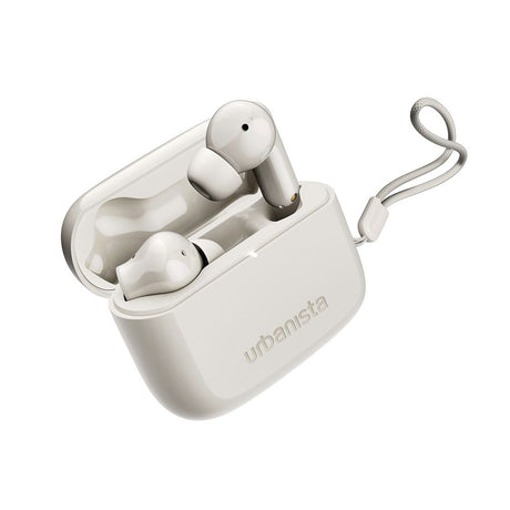 Urbanista Palo Alto True Wireless In-Ear Headset m. Active Noise Cancelling - Cloud White