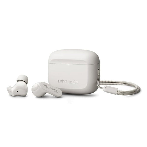 Urbanista Palo Alto True Wireless In-Ear Headset m. Active Noise Cancelling - Cloud White