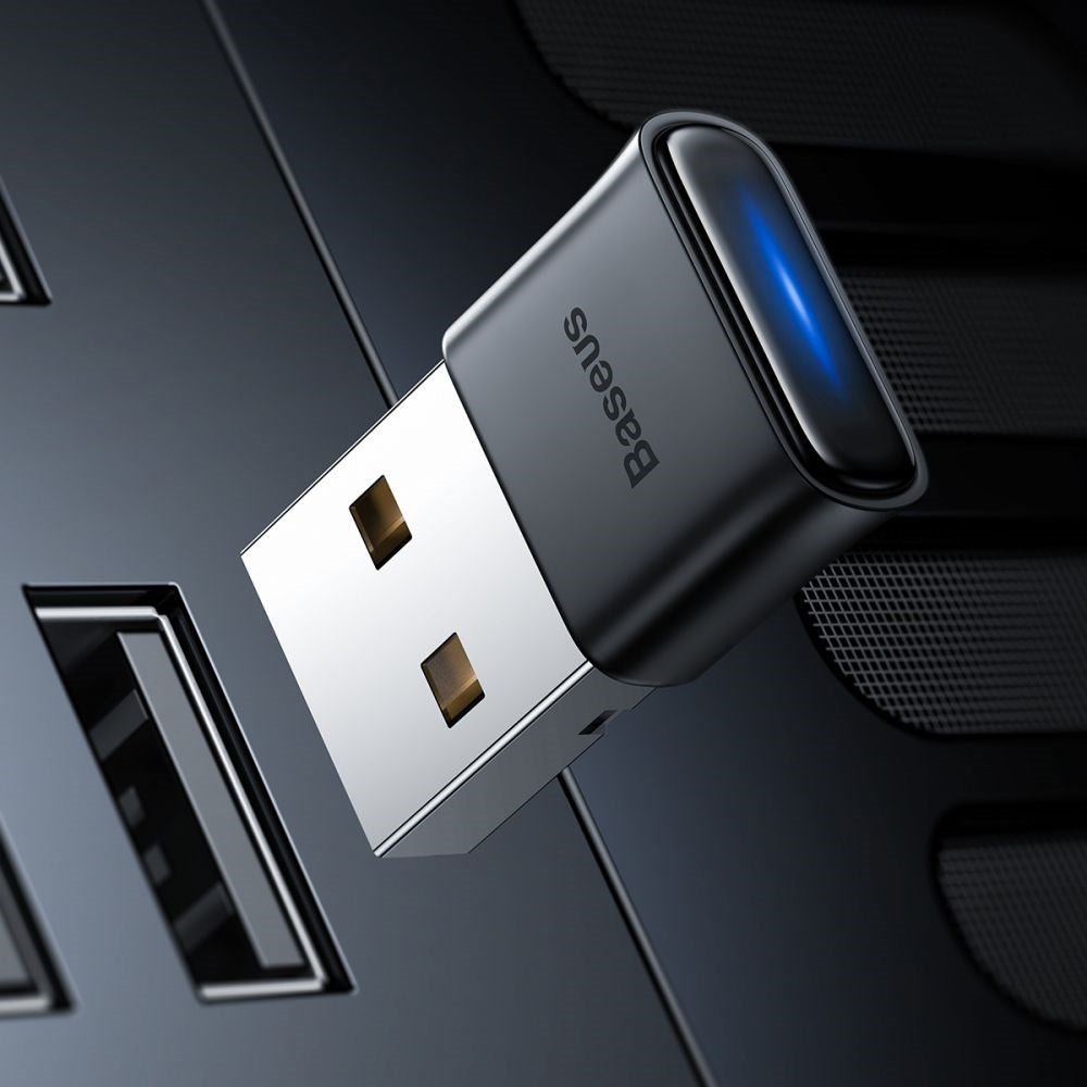 Baseus Bluetooth Mini Dongle Trådløs Adapter - Sort