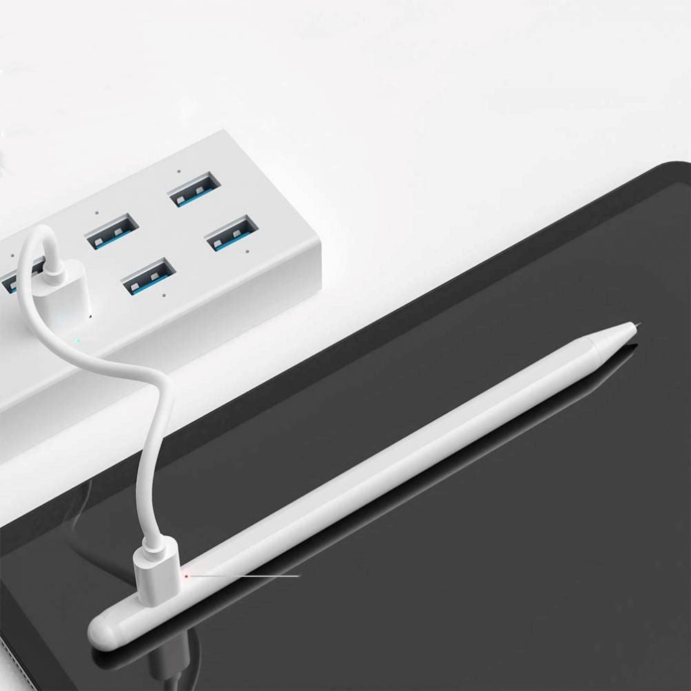 Tech Protect Digital Stylus Pen Til iPad - Hvid